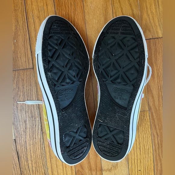 Converse Yellow and Pink Citrus Print - Picture 3 of 6